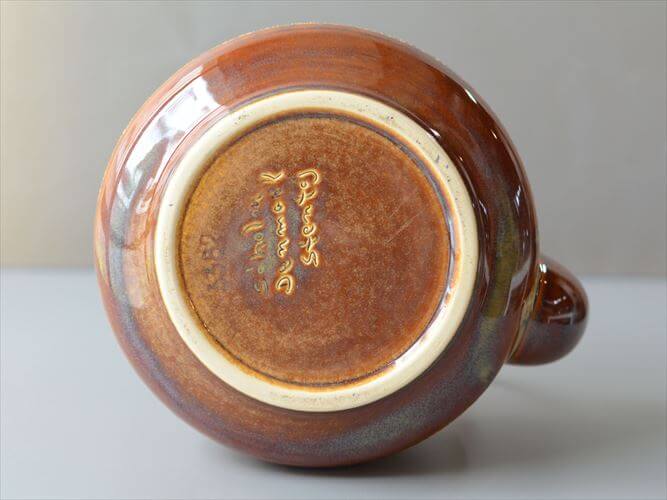 デンマーク製 Soholm Manilla ティーポット スーホルム 北欧 食器 陶器 ヴィンテージ アンティーク_260617