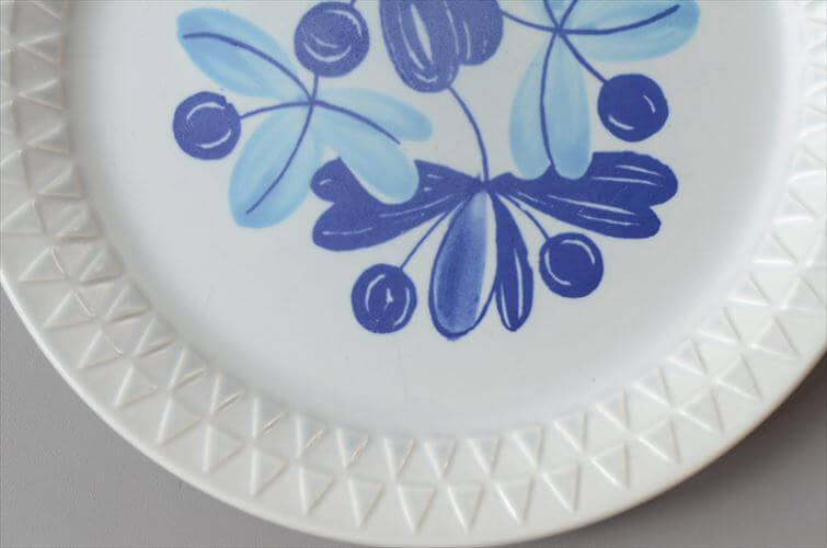 ノルウェー製 Stavangerflint Pacific 18cm プレート お皿 スタヴァンゲルフリント パシフィック Inger Waage 北欧 食器 ヴィンテージ アンティーク_260623