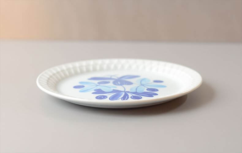 ノルウェー製 Stavangerflint Pacific 18cm プレート お皿 スタヴァンゲルフリント パシフィック Inger Waage 北欧 食器 ヴィンテージ アンティーク_260623