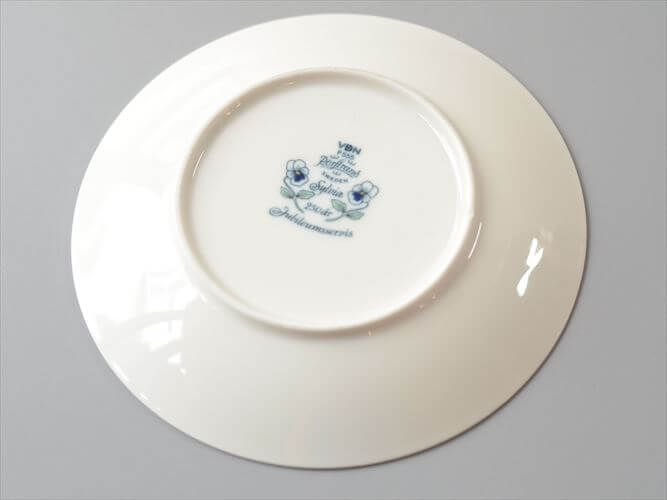 スウェーデン製 Rorstrand sylvia 17cm プレート  ロールストランド お皿 シルビア 北欧 食器 ヴィンテージ アンティーク_260623