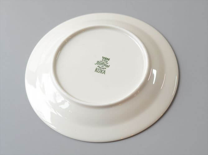 スウェーデン製 Rorstrand KOKA 17cm プレート ロールストランド お皿 コカ 北欧 食器 ヴィンテージ アンティーク_260623