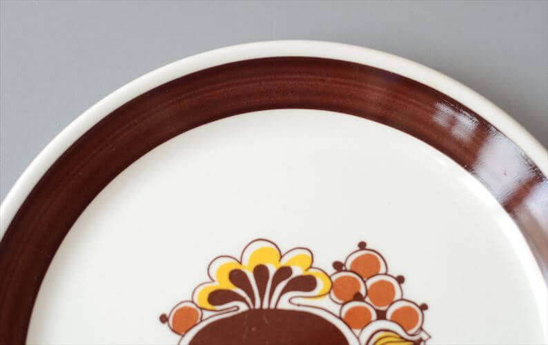 ノルウェー製 Stavangerflint August 18cm プレート お皿 スタヴァンゲルフリント オーガスト 北欧 食器 ヴィンテージ アンティーク_260623
