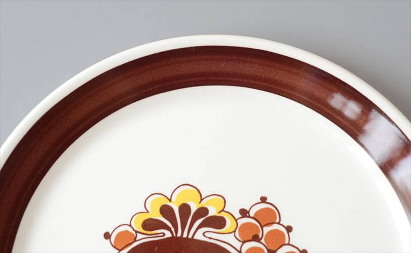 ノルウェー製 Stavangerflint August 18cm プレート お皿 スタヴァンゲルフリント オーガスト 北欧 食器 ヴィンテージ アンティーク_260623