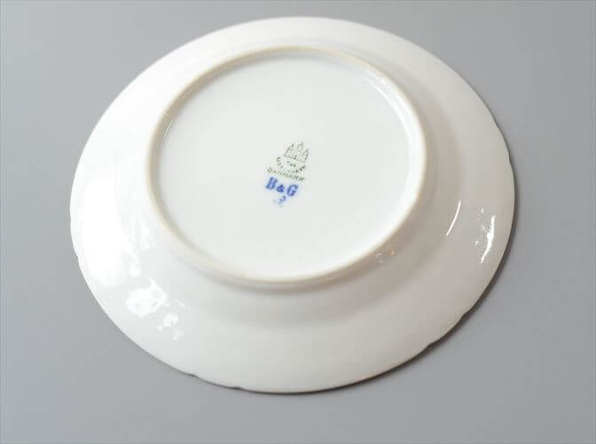デンマーク製 B&G EMPIRE 17cm プレート お皿 エンパイア ビングオーグレンダール 北欧食器 ヴィンテージ アンティーク_260623