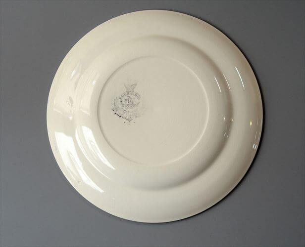 ノルウェー製 Egersund 青い鳥とお花の絵皿 23cm イーエスンド Fajance ピクチャープレート 北欧 ヴィンテージ アンティーク