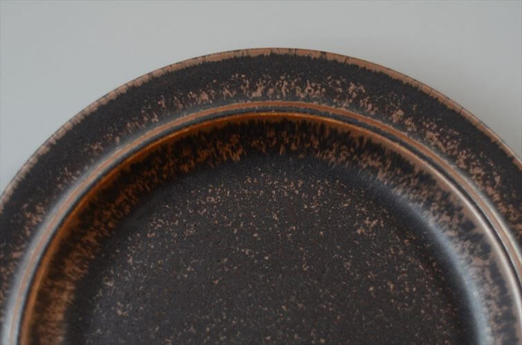 スタンプ残! ARABIA アラビア Ruska 20cm プレート お皿 ルスカ 北欧食器 フィンランド 陶器 北欧 ヴィンテージ アンティーク_260626