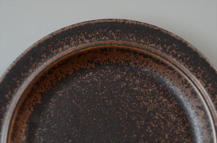 スタンプ残! ARABIA アラビア Ruska 20cm プレート お皿 ルスカ 北欧食器 フィンランド 陶器 北欧 ヴィンテージ アンティーク_260626