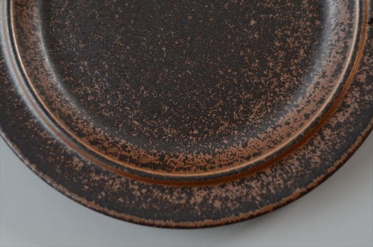 スタンプ残! ARABIA アラビア Ruska 20cm プレート お皿 ルスカ 北欧食器 フィンランド 陶器 北欧 ヴィンテージ アンティーク_260626
