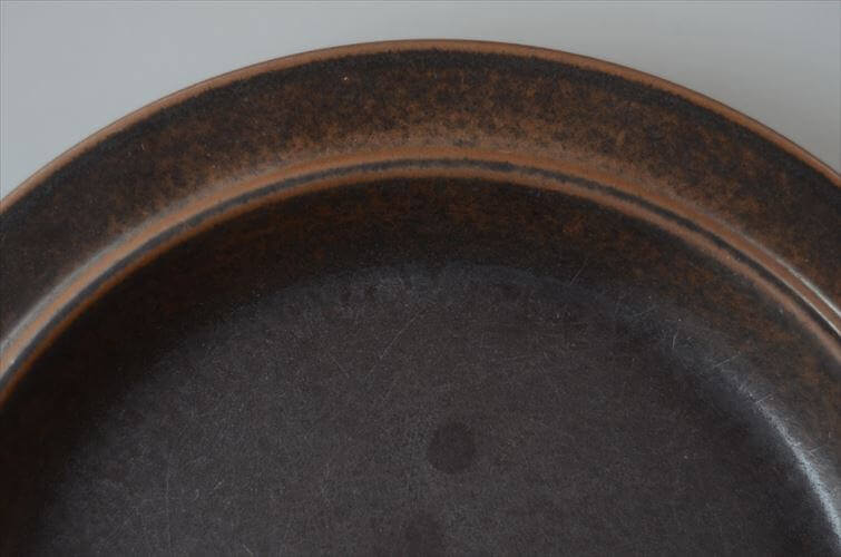 ARABIA アラビア Ruska 25cm プレート お皿 ルスカ 北欧食器 フィンランド 陶器 北欧 ヴィンテージ アンティーク_260626
