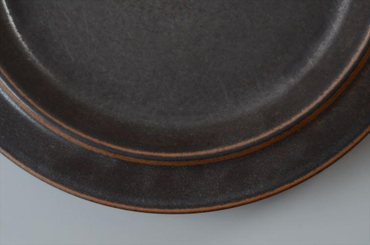 ARABIA アラビア Ruska 25cm プレート お皿 ルスカ 北欧食器 フィンランド 陶器 北欧 ヴィンテージ アンティーク_260626