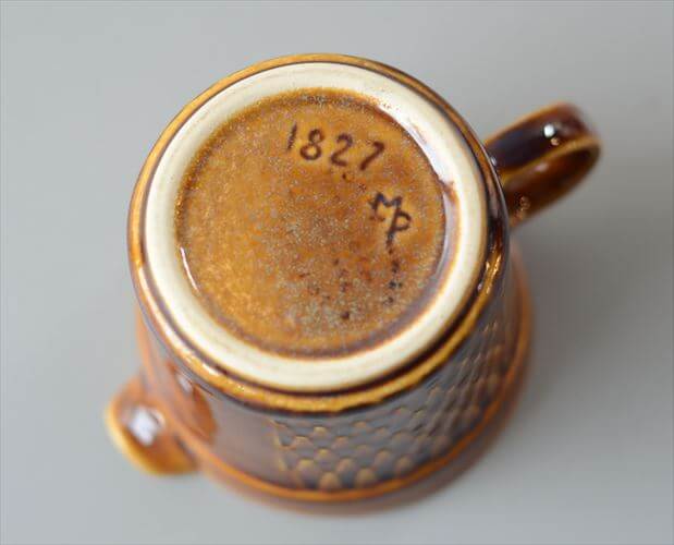 デンマーク製 SOHOLM グラニット クリーマー ブラウン ミルクポット スーホルム GRANIT 北欧食器 北欧雑貨 ヴィンテージ アンティーク_260702