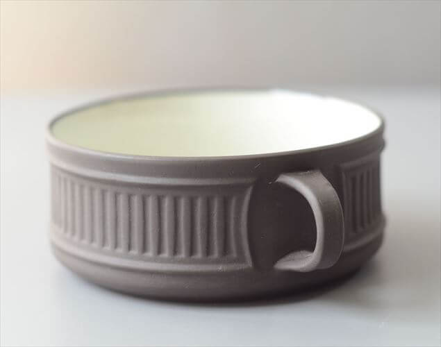 デンマーク製 DANSK Flamestone 持ち手付き スープボウル 器 クイストゴー J.H.Quistgaard 北欧ヴィンテージ アンティーク_260703