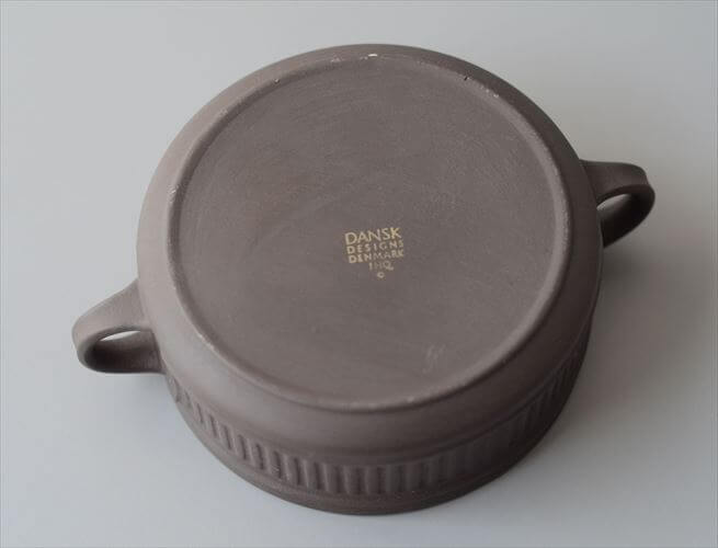 デンマーク製 DANSK Flamestone 持ち手付き スープボウル 器 クイストゴー J.H.Quistgaard 北欧ヴィンテージ アンティーク_260703