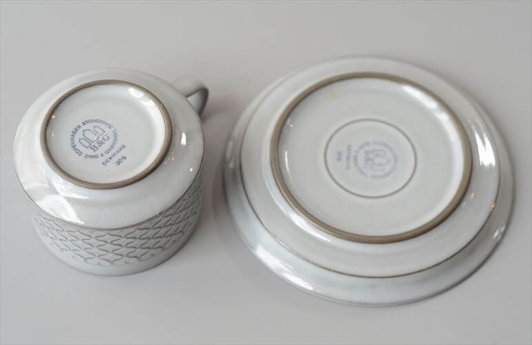デンマーク製 クイストゴー コーディアル コーヒーカップ&ソーサー cordial B&G Nissen J.H.Quistgaard 北欧 ヴィンテージ アンティーク_260708