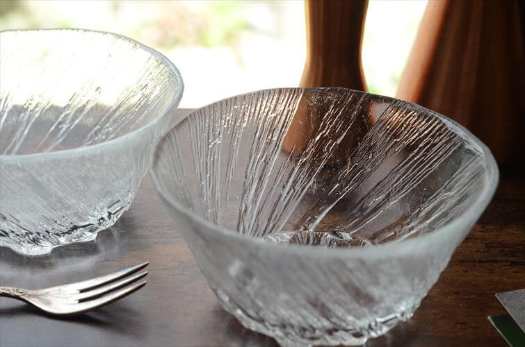 iittala Kuura ガラスボウル イッタラ クーラ Tapio Wirkkala 北欧食器 フィンランド 北欧 ヴィンテージ アンティーク_260714