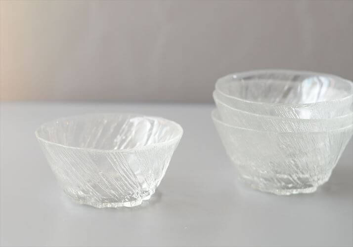 iittala Kuura ガラスボウル イッタラ クーラ Tapio Wirkkala 北欧食器 フィンランド 北欧 ヴィンテージ アンティーク_260714