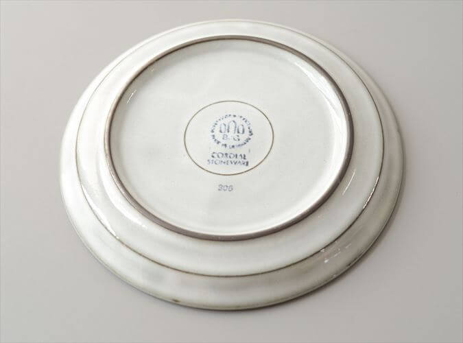デンマーク製 クイストゴー コーディアル 16.5cm プレート cordial B&G Nissen J.H.Quistgaard 北欧 ヴィンテージ アンティーク_260716