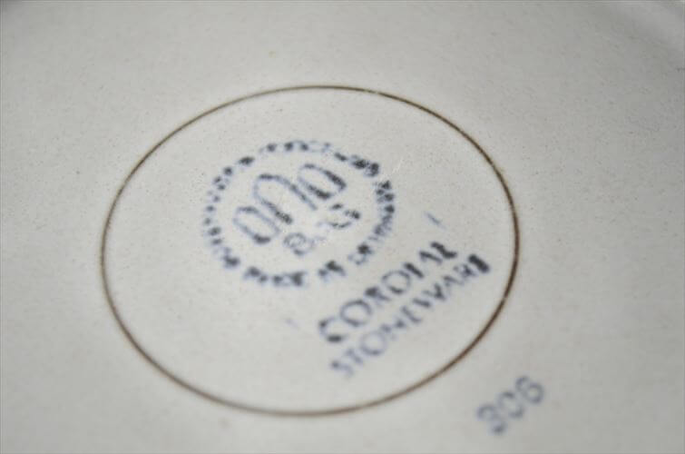 デンマーク製 クイストゴー コーディアル 16.5cm プレート cordial B&G Nissen J.H.Quistgaard 北欧 ヴィンテージ アンティーク_260716