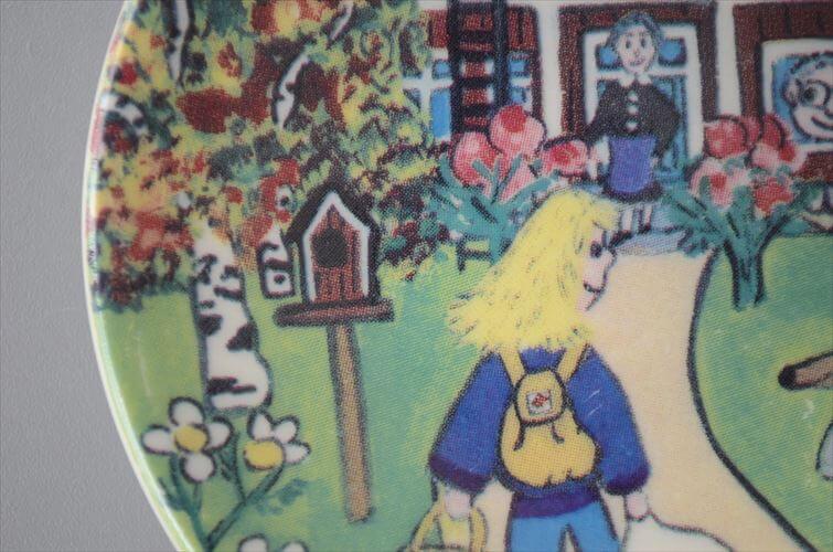 ARABIA Ystavatoiminta 30 Vuotta 記念 1000枚限定 ミニプレート ウォールプレート アラビア Ilse Ackermann 飾り皿 北欧 ヴィンテージ アンティーク_260716