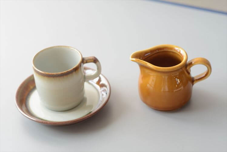 東ドイツ製 Colditz Porzellan クリーマー ミルクジャグ GDR コルディッツ 食器 陶器 ヴィンテージ アンティーク_260722