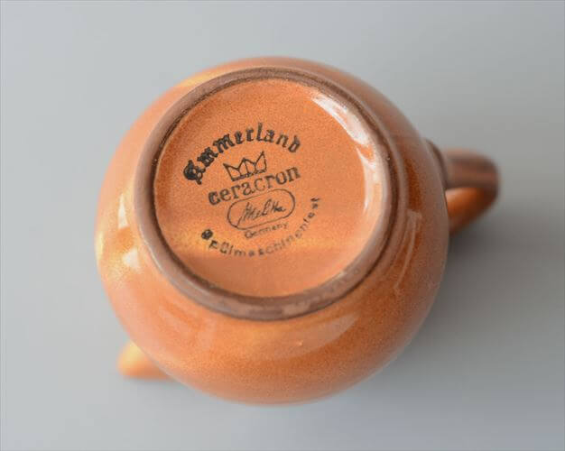 西ドイツ製 Melitta Ammerland クリーマー ミルクジャグ メリタ アマーランド食器 陶器 ヴィンテージ アンティーク_260722