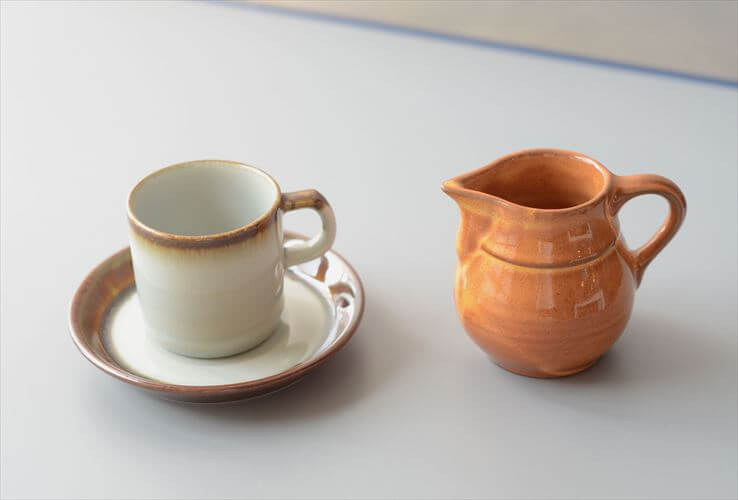西ドイツ製 Melitta Ammerland クリーマー ミルクジャグ メリタ アマーランド食器 陶器 ヴィンテージ アンティーク_260722
