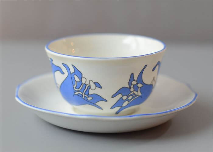 1960～70年代 ARABIA アラビア Lilja カップ＆ソーサー リリヤ Laila Hakala 北欧 食器 フィンランド 陶器 ヴィンテージ_260729