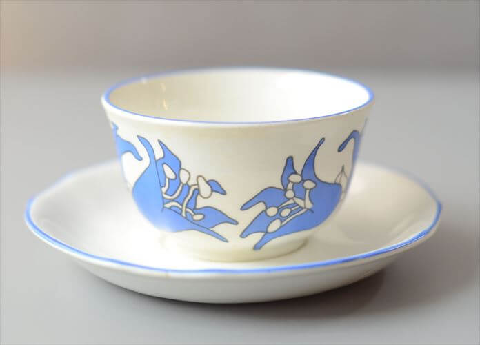 1960～70年代 ARABIA アラビア Lilja カップ＆ソーサー リリヤ Laila Hakala 北欧 食器 フィンランド 陶器 ヴィンテージ_260729