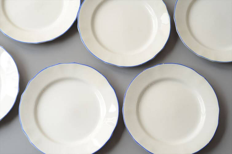 1960～70年代 ARABIA アラビア Lilja 17cm プレート お皿 リリヤ Laila Hakala 北欧 食器 フィンランド 陶器 ヴィンテージ_260729