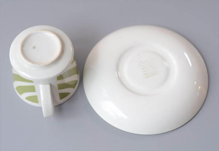 ARABIA アラビア STENCIL Vinoraita カップ＆ソーサー ステンシル BRモデル Goran Back 北欧食器 フィンランド アンティーク ヴィンテージ_260818