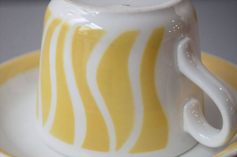 ARABIA アラビア STENCIL Seepra カップ＆ソーサー ステンシル AAモデル Kaj Franck 北欧食器 フィンランド アンティーク ヴィンテージ_260818