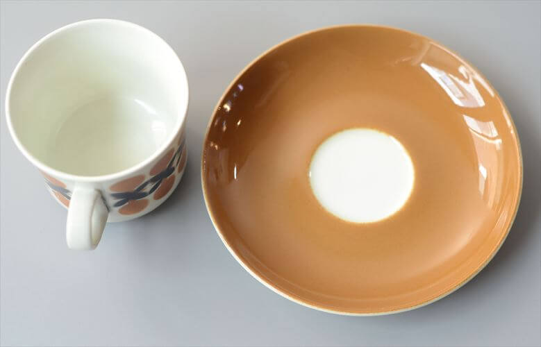 ARABIA アラビア STENCIL Rasti カップ＆ソーサー ステンシル BRモデル Goran Back 北欧食器 フィンランド アンティーク ヴィンテージ_260820