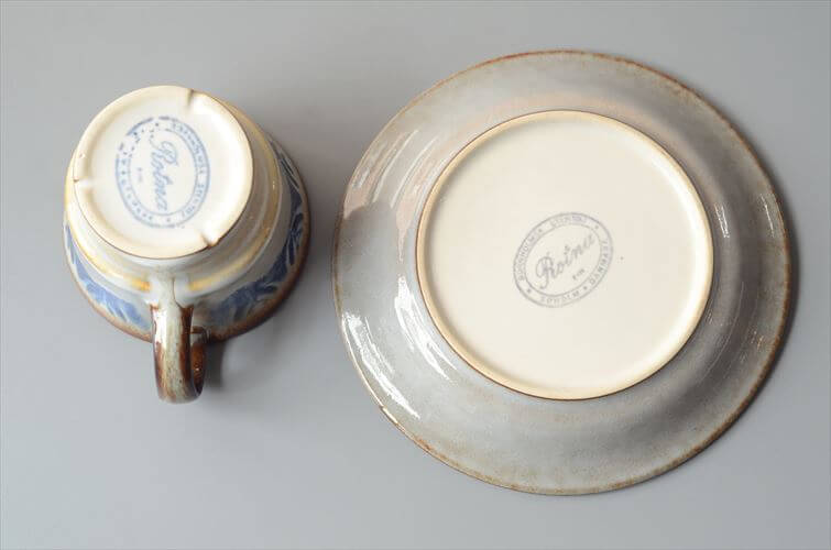 デンマーク製 SOHOLM Rotna カップ＆ソーサー スーホルム 北欧食器 北欧 ヴィンテージ アンティーク_260825