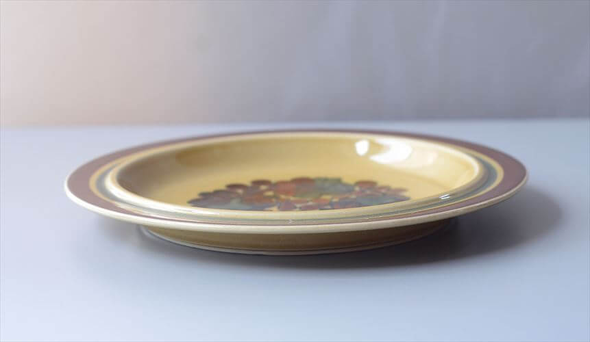ARABIA アラビア Otso 25.5cm プレート オッソ 大皿 パスタプレート 北欧食器 フィンランド ヴィンテージ アンティーク_260826