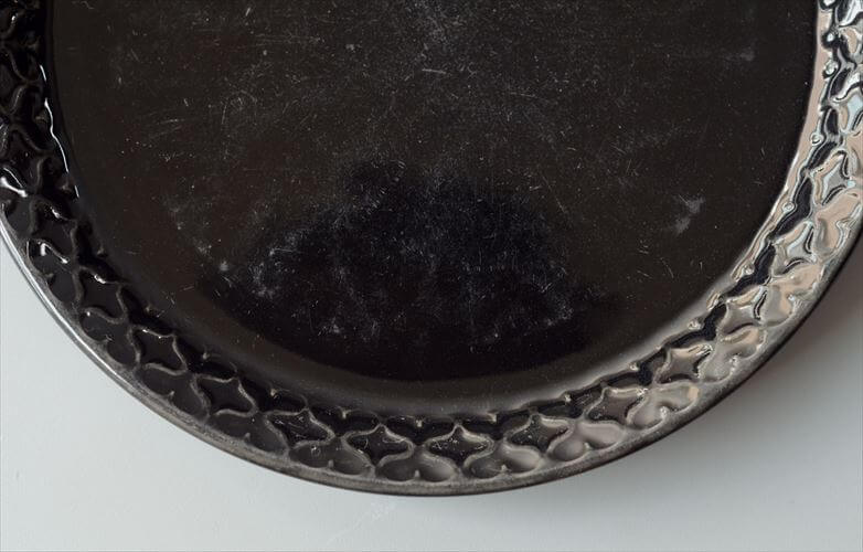 希少カラー! デンマーク製 クイストゴー Cordial Palet ブラック コーディアル 16.5cm プレート B&G J.H.Quistgaard 北欧 ヴィンテージ アンティーク_260826