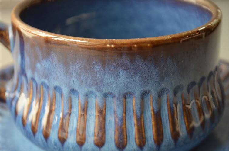 スウェーデン製 Upsala Ekeby Gefle Kosmos カップ＆ソーサー ゲフレ コスモス Berit Ternell 北欧食器 磁器 陶器 アンティーク_260831