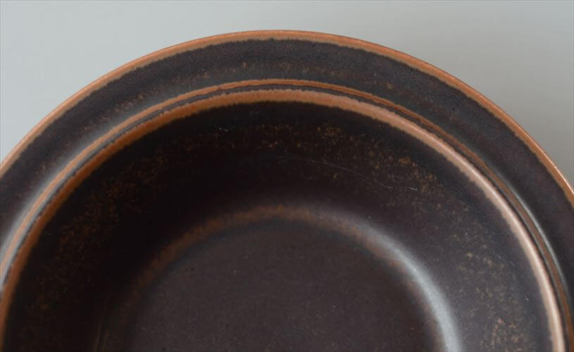 スタンプ残! ARABIA Ruska アラビア ルスカ 17.5cm径 スーププレート ディーププレート深皿 ボウル 北欧食器 フィンランド ヴィンテージ アンティーク_260903