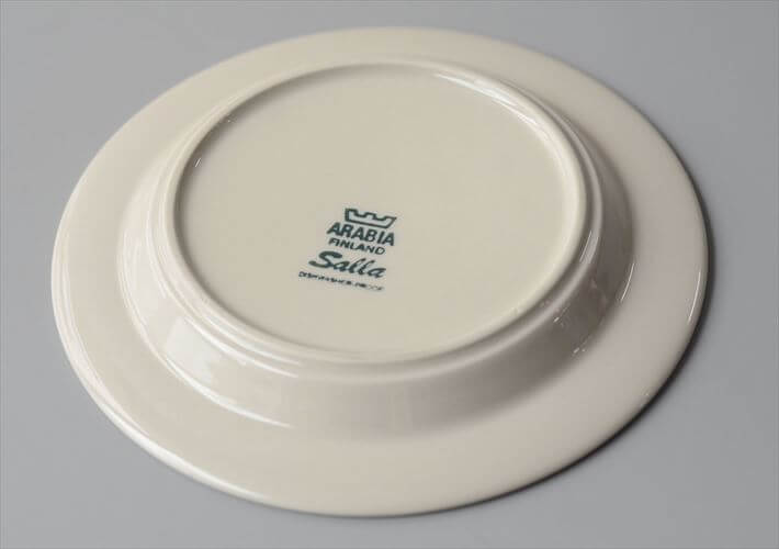 ARABIA アラビア Salla 17cm プレートお皿 サラ サーラ 北欧食器 フィンランド ヴィンテージ アンティーク_260915