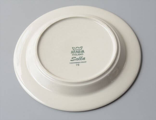 ARABIA アラビア Salla 17cm プレートお皿 サラ サーラ 北欧食器 フィンランド ヴィンテージ アンティーク_260915