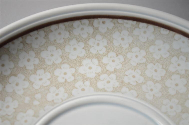 ドイツ製 VILLEROY&BOCH Dalarna 両手付きスープボウル＆ソーサー ビレロイ＆ボッホ ダラーナ 陶器 アンティーク ヴィンテージ_260915
