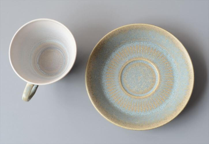 デンマーク製 KNABSTRUP Noddebo カップ&ソーサー ナブストラップ Johannes Hansen 北欧 食器 ヴィンテージ アンティーク_260918