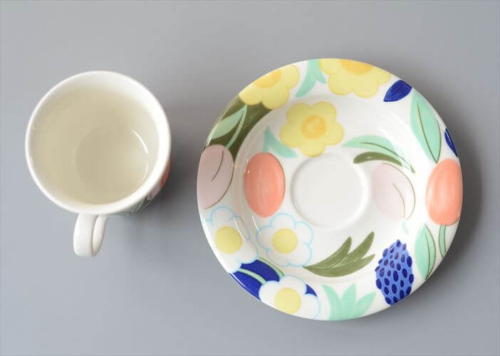 ARABIA Arctica Poetica カップ＆ソーサー アラビア アークティカ ポエティカ 北欧食器 フィンランド 陶器 北欧 ヴィンテージ_260925
