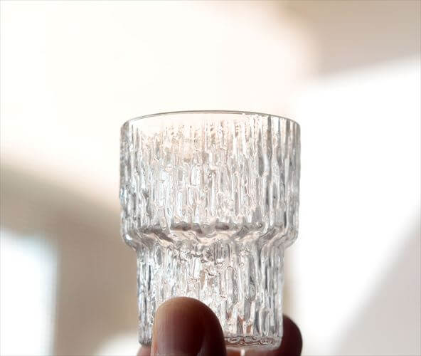 フィンランド製 iittala Paadar ショットグラス 30ml イッタラ パーダー Tapio Wirkkala ガラスカップ コップ 北欧 ヴィンテージ