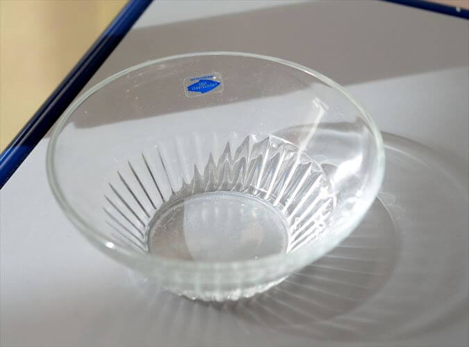 ステッカー付! フィンランド製 Nuutajarvi Tupa ガラスボウル φ14cm ヌータヤルヴィ トゥパ 北欧 食器 ヴィンテージ