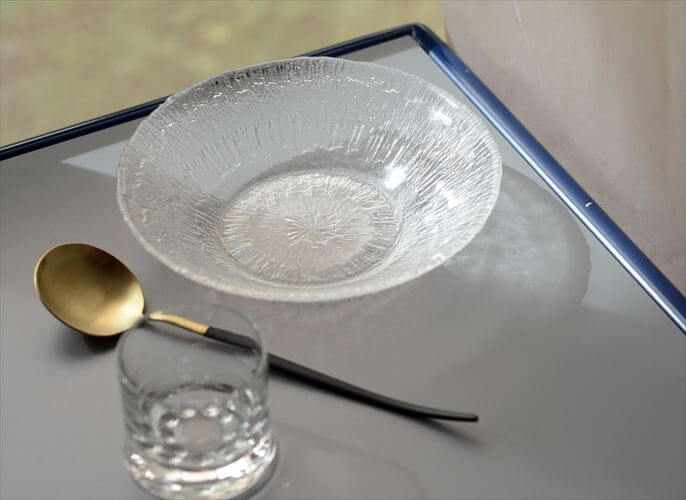 フィンランド製 Iittala Solaris ガラスボウル φ18cm イッタラ ソラリス 深皿 北欧 食器 ヴィンテージ
