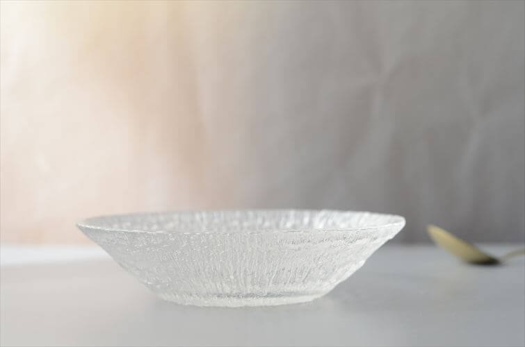 フィンランド製 Iittala Solaris ガラスボウル φ18cm イッタラ ソラリス 深皿 北欧 食器 ヴィンテージ