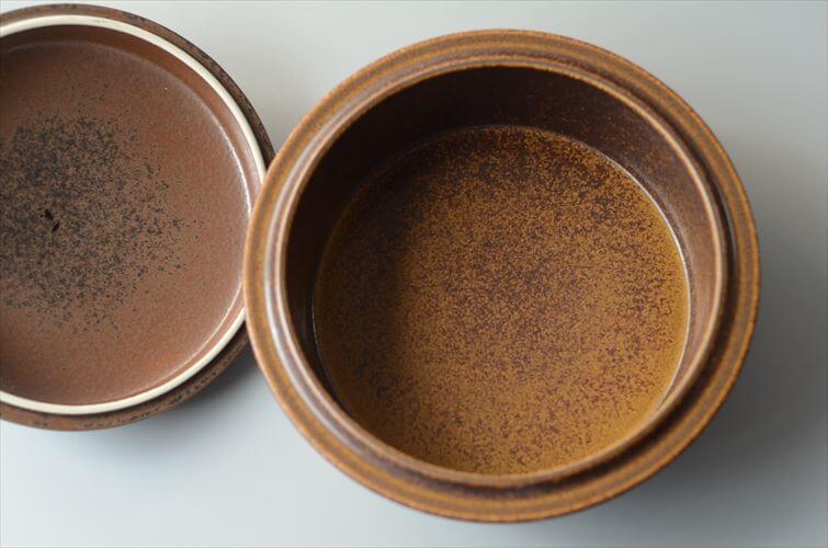 ARABIA アラビア Ruska 大きめ 蓋つきボウル キャセロール 23cm ココット型 ルスカ 北欧 食器 フィンランド 陶器 ヴィンテージ アンティーク_261007