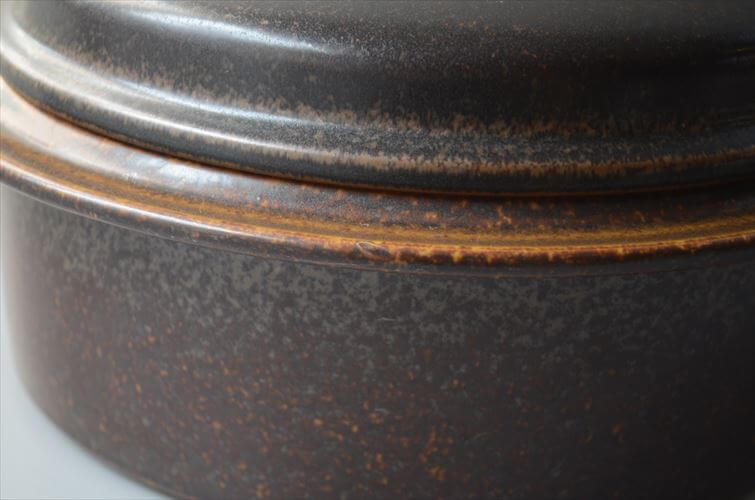 ARABIA アラビア Ruska 大きめ 蓋つきボウル キャセロール 23cm ココット型 ルスカ 北欧 食器 フィンランド 陶器 ヴィンテージ アンティーク_261007