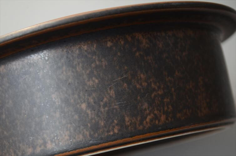 ARABIA アラビア Ruska ボウル 18cm ココット型 ルスカ 北欧 食器 フィンランド 陶器 ヴィンテージ アンティーク_261007