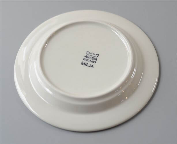 ARABIA アラビア MILJA 17cm プレート お皿 ミリヤ 北欧食器 フィンランド ヴィンテージ アンティーク_261016